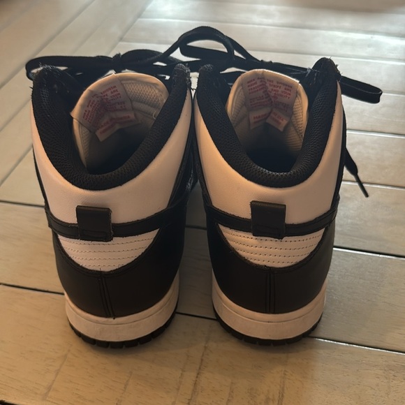 NIKE | Dunks High Retro Men’s unisex black white (Panda)  | Sz 8.5 - Picture 3 of 5